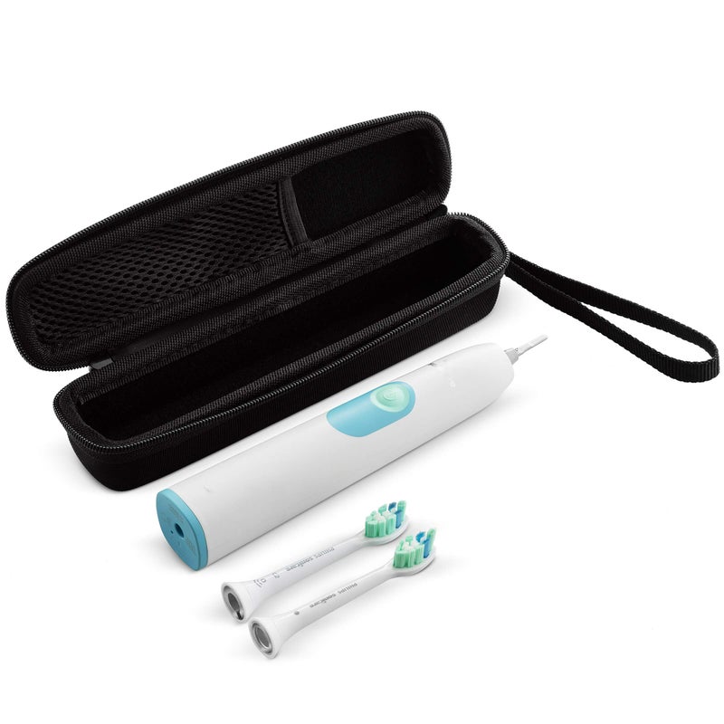 caseling Hard Toothbrush Travel Case Fits Philips Sonicare Protective Clean 4100 Sonicare 2 Series Portable Toothbrush Holder with Easy Grip Carry Strap (Small (Great for Travel)) - Image 4